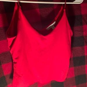 Red Cropped Tank